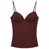 Bustier Corset Crop Slip Top