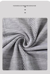Yoga Clothes for Women, Sports Tops, Round Neck, Seamless, Slim, Running Shirt Fitness Workout Long Sleeves Gym T Shirt, Winter