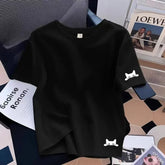 2026 Womens T-shirts Summer Cotton Casual O-Neck Short Sleeve Daily Cute Oversiz Tshirt Woman Clothes Daily Comfortable Tees Top