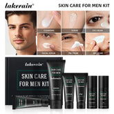 Skin Care Set for Men Essential Routine Daily Face Wash Facial Scrub Moisturizer SPF Night Cream Hydrated Skin Gifts For Men Ski