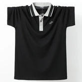 Striped Plus Size Summer Polo