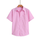 Plaid Button Up Summer Shirt