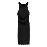 Sleek Sleeveless Summer Bodycon Dress