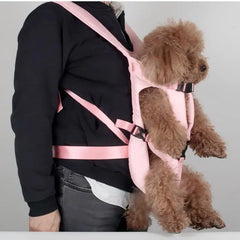 Pet Bag Outdoors Carrying Front-Hugging Large Dog Backpack Convenient Carrying Bag