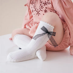 Princess Lace Bow Baby Socks