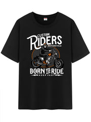 Retro Cartoon Graphic Crew Tee