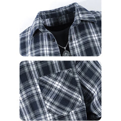 Plaid Casual Long Sleeve Shirt