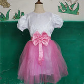 Trailing Princess Party Girls Dress