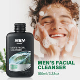 EJW Beard Care Set, Sandalwood Beard Shampoo and Beard no-rinse conditioner- Softens & Strengthens Beard, with Argan and Jojoba.