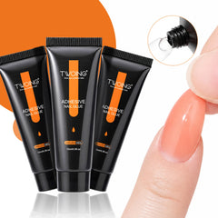 Nail Tips Glue Gel Strong Adhesive Nail Glue For False Nail Tips And Press On Nails DIY Rhinestone And Resin Gem For Nail Art