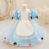 Alice Princess Blue Baby Party Dress