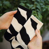 Asymmetrical Street Style Crew Socks