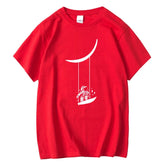 Astronaut Print Cotton Tee