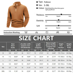 Half Zip Turtleneck Pullover