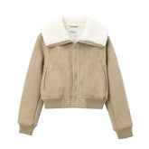 Reversible Fleece Streetwear Winter Jacket