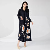 Elegant Pleated Loose Maxi Dress
