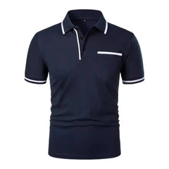 Slim Breathable Summer Pocket Polo