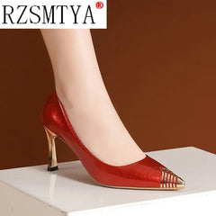 High Heels Women's Stiletto Heels 2020 Autumn New All-match Women's Shoes Black Sexy Temperament Pointed Toe Single Shoes Women