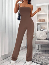 Corseted Flared Casual Summer Jumpsuit