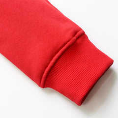 Color-Block Oversized Fleece Hoodie