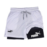 Double Layer Compression Multi Shorts