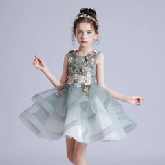 Pearl Cake Princess Party Dress