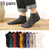 Breathable Cotton Ankle Sock Set