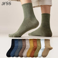 Combed Cotton Business Crew Socks
