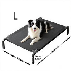 Elevated Dog Bed for All Seasons Moisture Proof Breathable Removable Washable Golden Retriever Pet Bed Pet Supplies