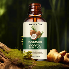 Rosemary Oil Hair Essential Coconut Oil Improve Hair Loss And Nourishes Strengthen Hair Roots Scalp Treatment Hair Care