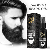 30ml Natural Beard Care Serum for Men, Hydrates Repairs Beard Roots Styling Care Nourishing Soft Shine Beard & Moustache Spray