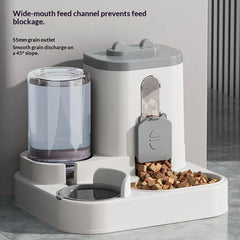 Automatic Pet Feeder and Water Dispenser All in One Large Capacity Gravity Dog Cat Bowl Smart Food Water Bowl for Pets
