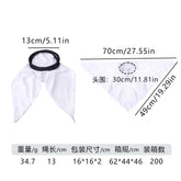 Pet Headscarf Fun Costume for Party Role Play Gathering Photo Cute Hat Pet Accessories for Small Cats Dogs Decoration Cat Hat