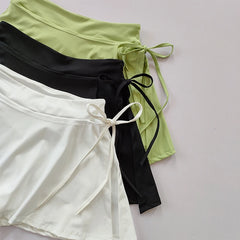 Sport Yoga Tennis Skirt Shorts