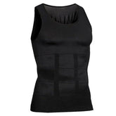 Men's Compression Shirts Tank Tops Undershirts Mens Slimming Body Shaper Vest Sleeveless Abdomen Slim Vest Fitness Workout