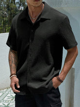 Pleated Light Breathable Casual Shirt