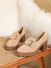 Women Retro Thick Sole Mary Jane Pumps