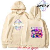 Anime Print Casual Warm Hoodie