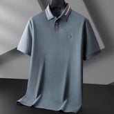 Luxury Cotton Embroidered Summer Polo