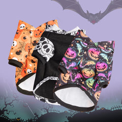 Halloween Print Pet Hoodie Sweatshirt