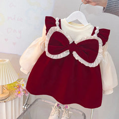 Plush Princess Dress Set for Girls