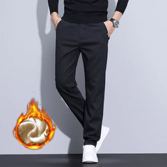 Winter Fleece Smart Casual Trousers