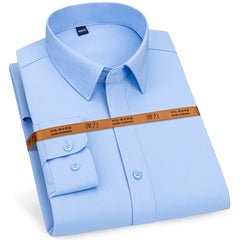 Slim Breathable Dress Shirt Men