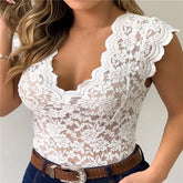 Candy Lace V Neck Bralette
