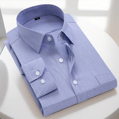 Classic Cotton Business Casual Shirt