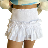 Sweet Tiered Summer Mini Skirt