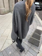 TOSSY High-Neck Knit Pullover
