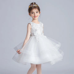 Pearl Cake Princess Party Dress
