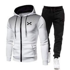 2025 Fashion Tracksuit For Men Hoodie Fitness Gym Clothing Men Running Set Sportswear Jogger Men'S Tracksuit Winter Suit Sports