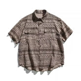 Ethnic Casual Beach Shirt Men